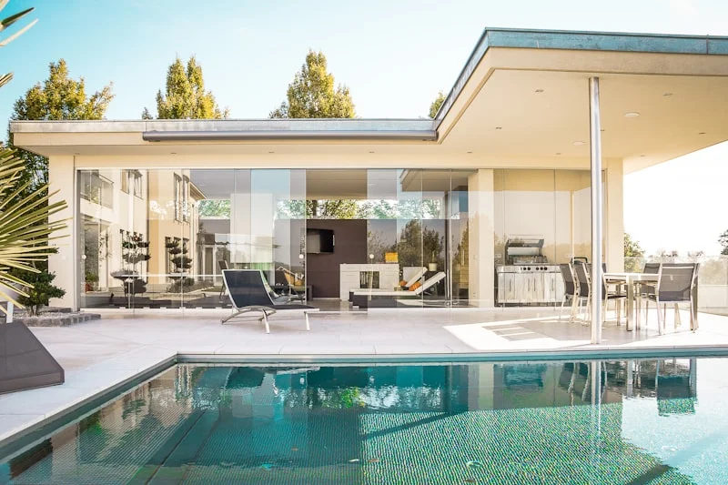 Villa coucher de soleil